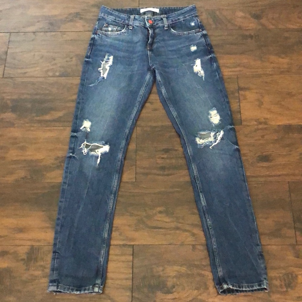 Zara boyfriend basic denims
